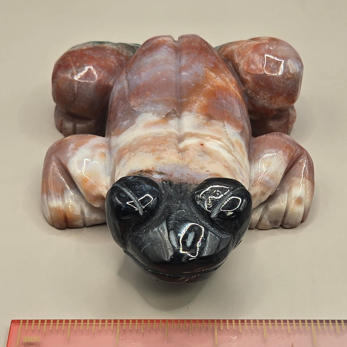 Ocean Jasper Frog (Polished)