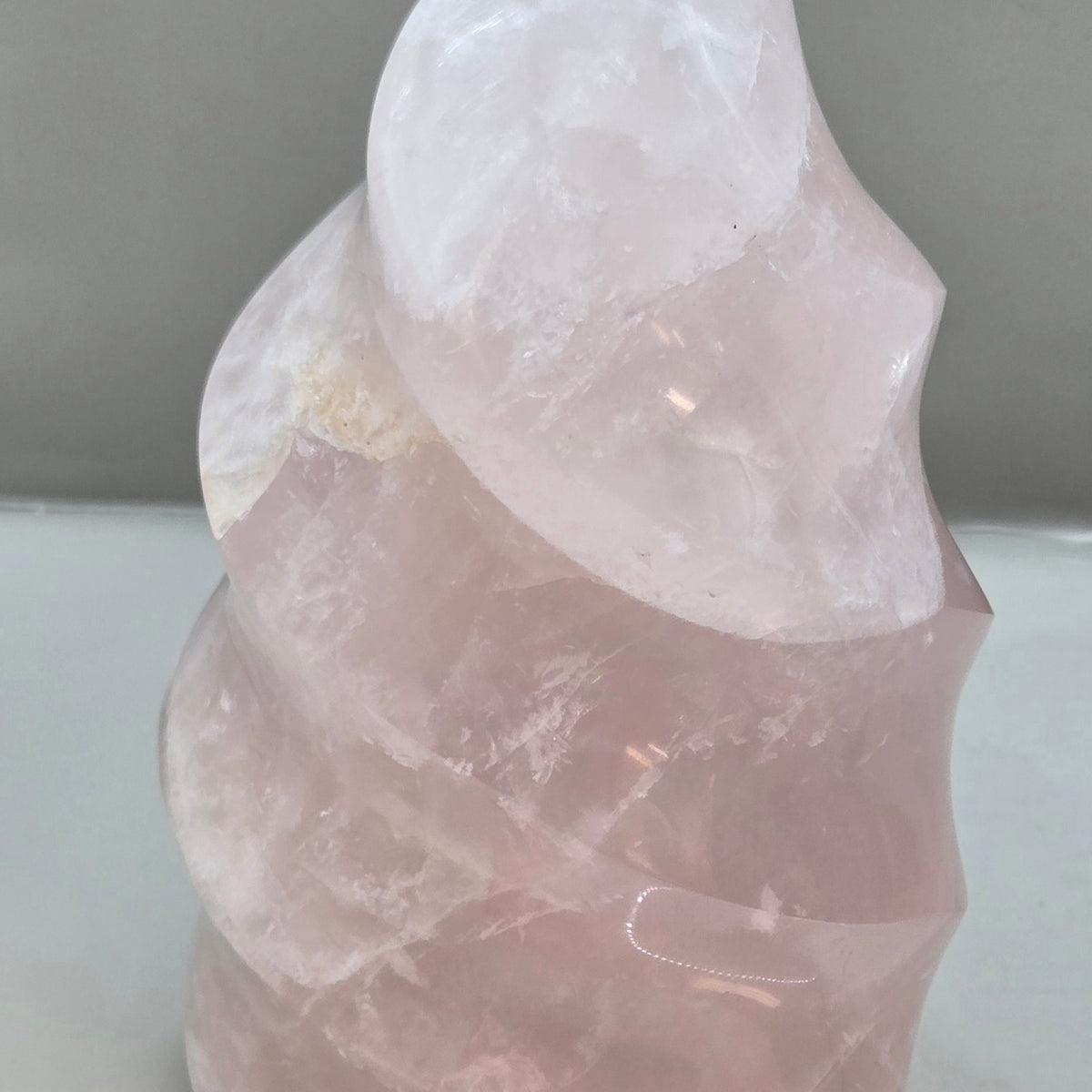 Rose Quartz Flame (Madagascar)
