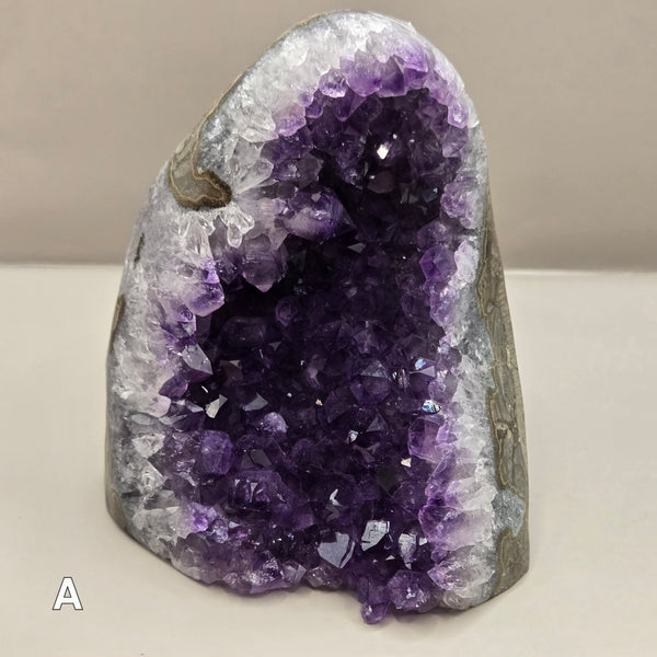 Grape Jelly Brazilian Amethyst Freeforms with Polished Sides