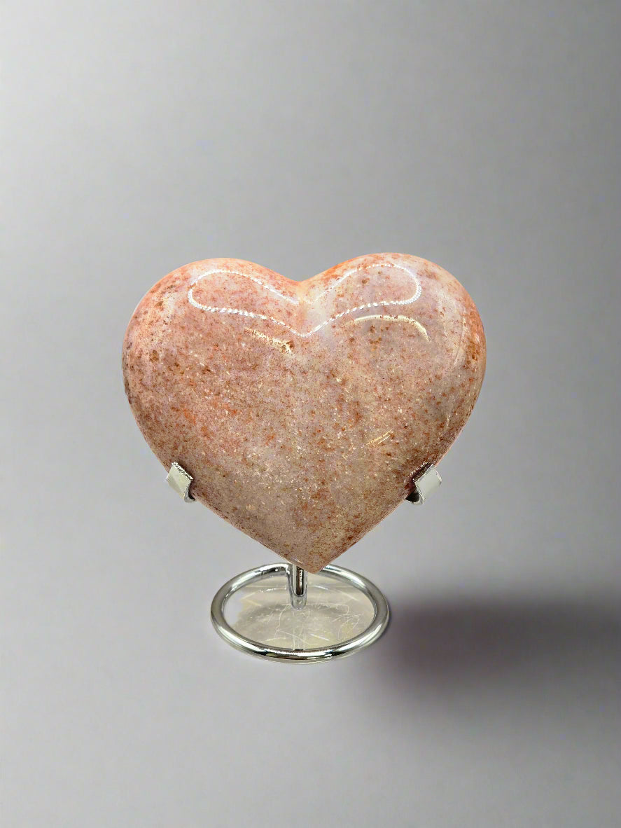 Pink Amethyst Hearts