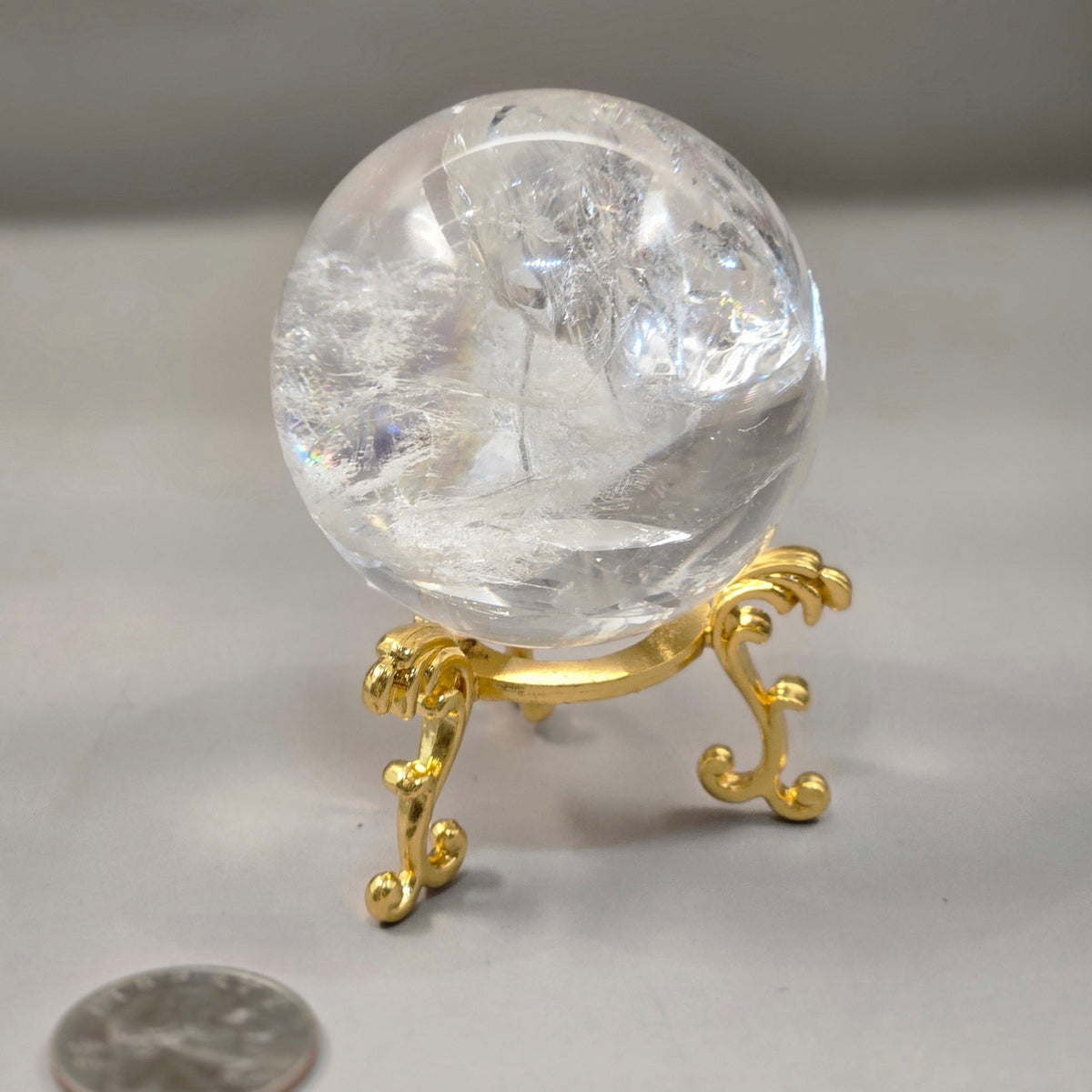 Clear Quartz Sphere
