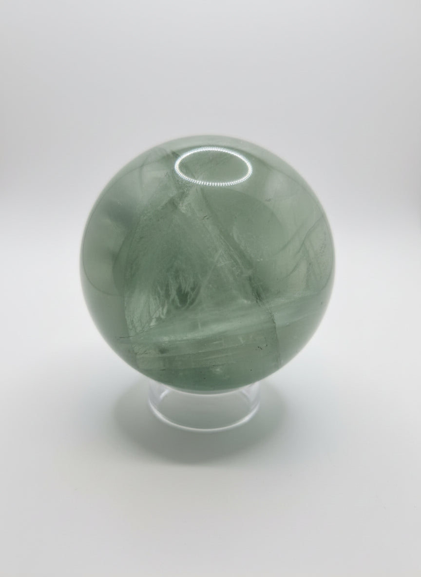 Candy Apple Fluorite Sphere