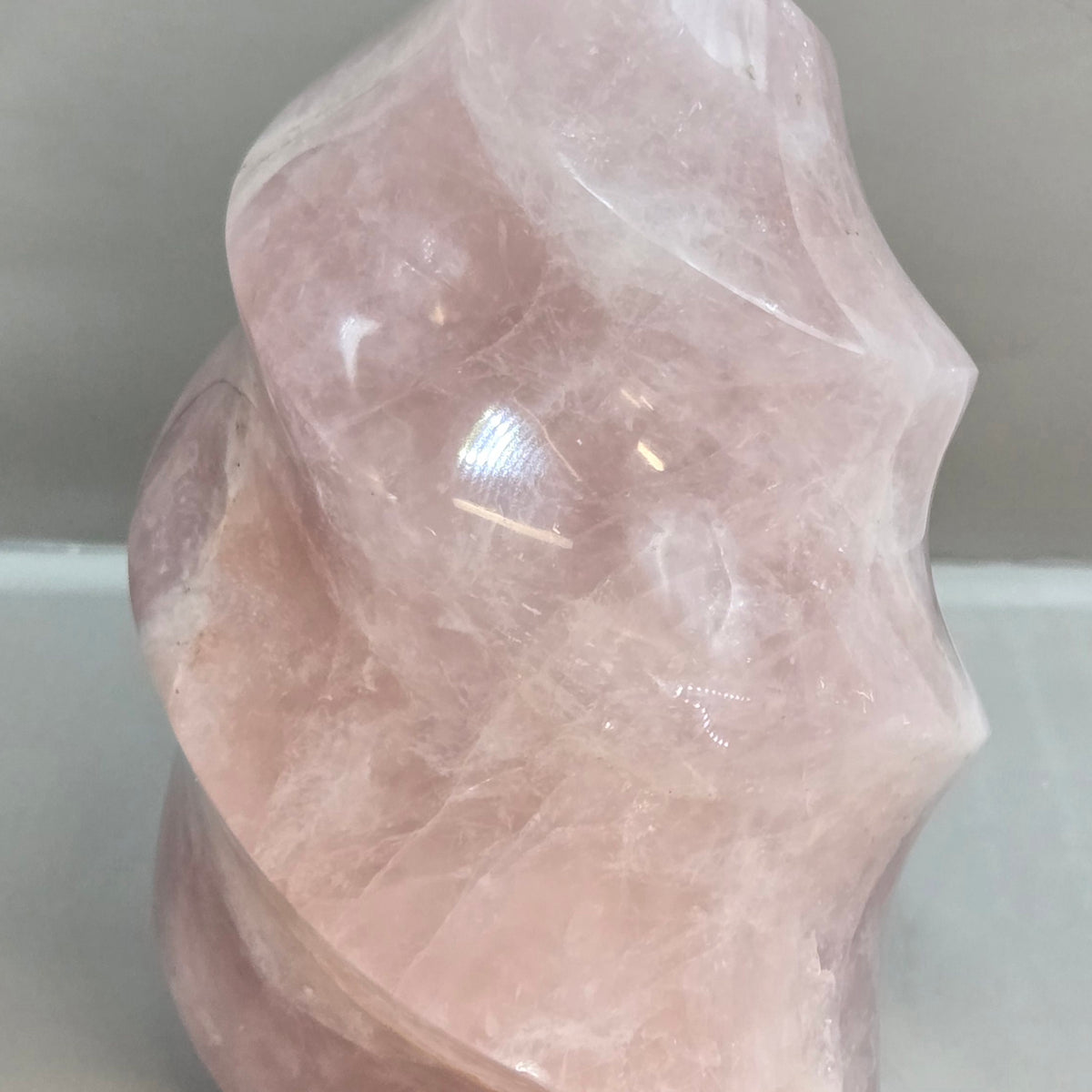 Rose Quartz Flame (Madagascar)