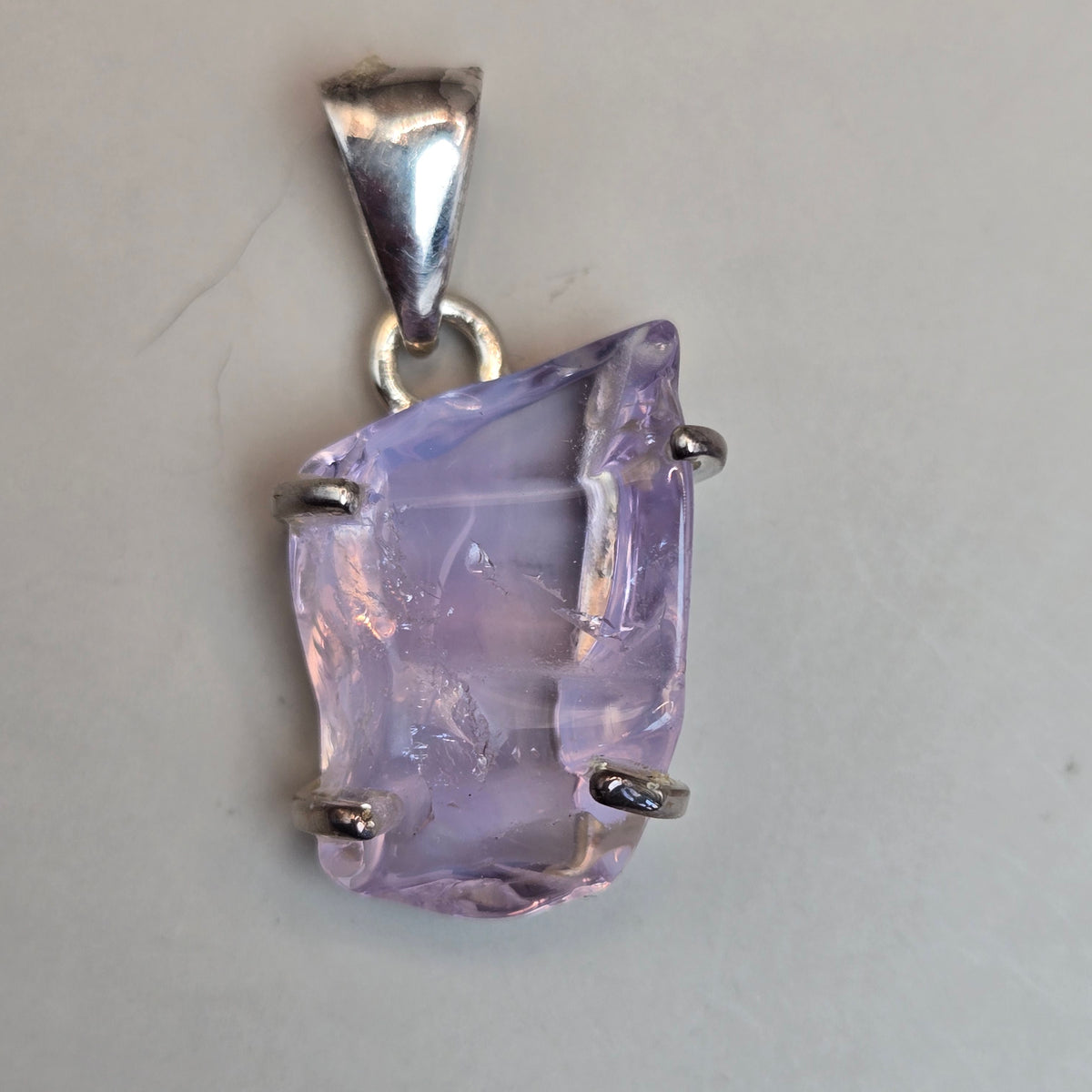 Lavender Quartz Pendants