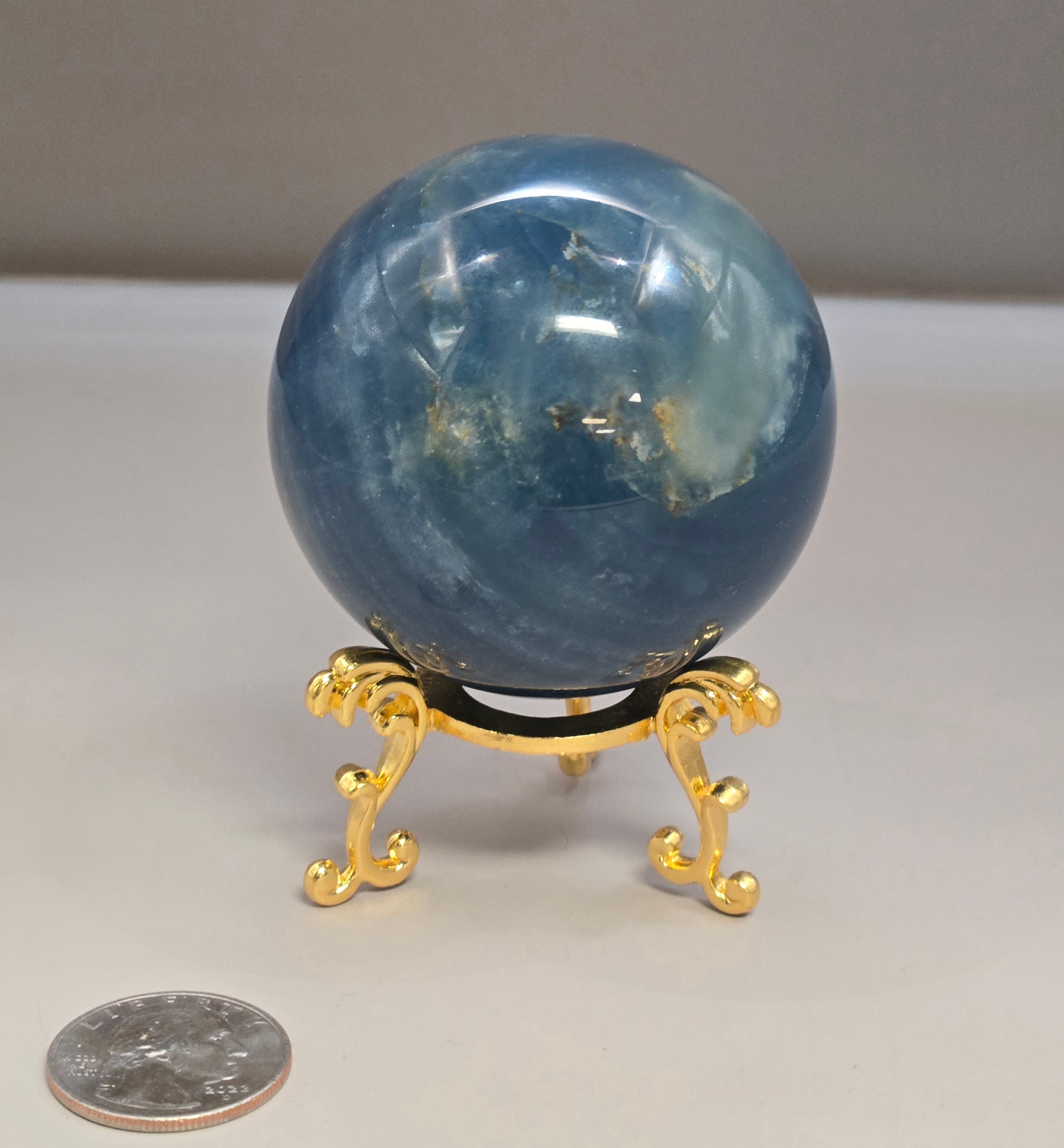 Blue Lemurian Aquatine Calcite (Blue Onyx) – AZ Stone Co.