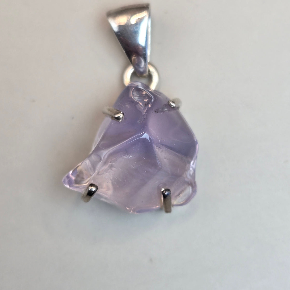 Lavender Quartz Pendants