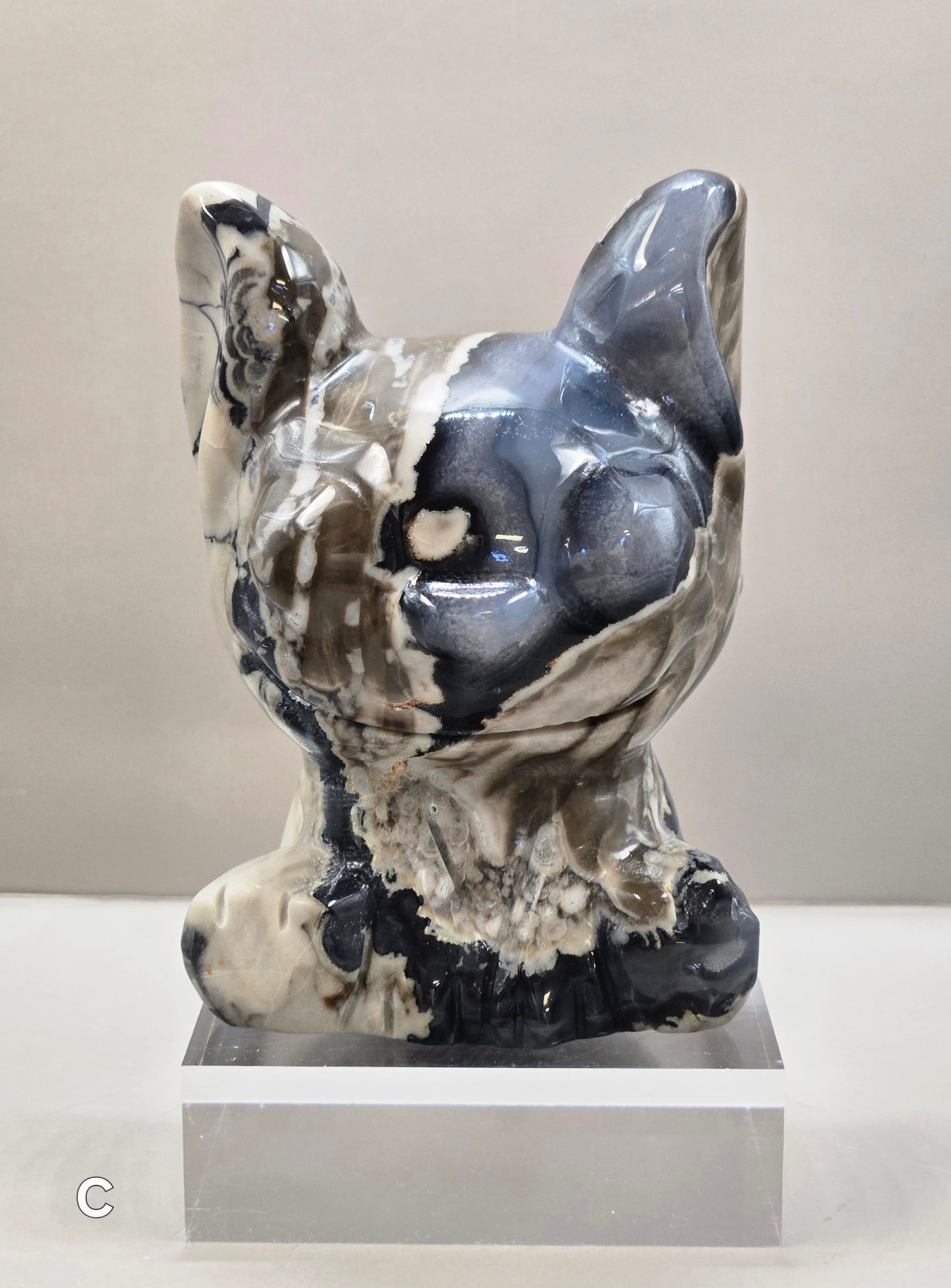 Alien Inspired Character Volcano Agate Carvings – AZ Stone Co.