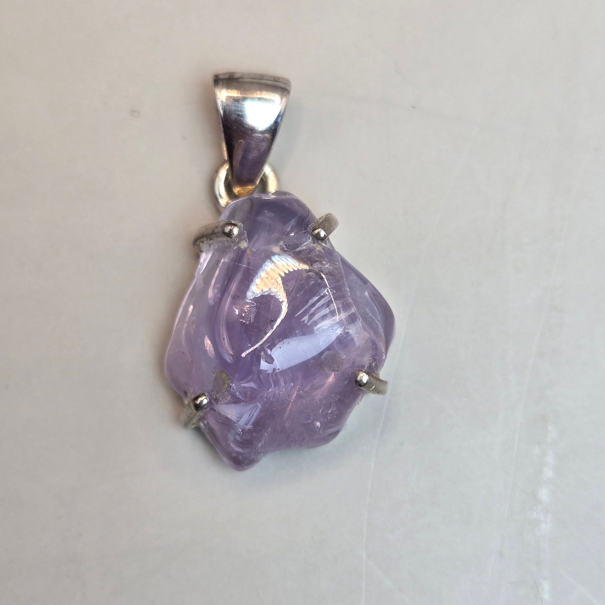 Lavender Quartz Pendants