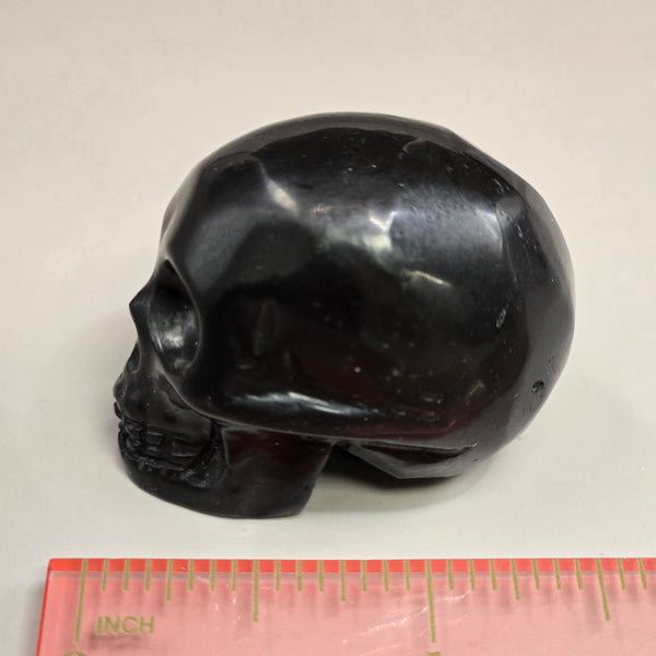 Shungite Skull