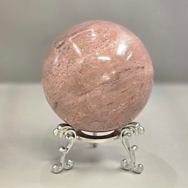 Pink Dolomite Sphere
