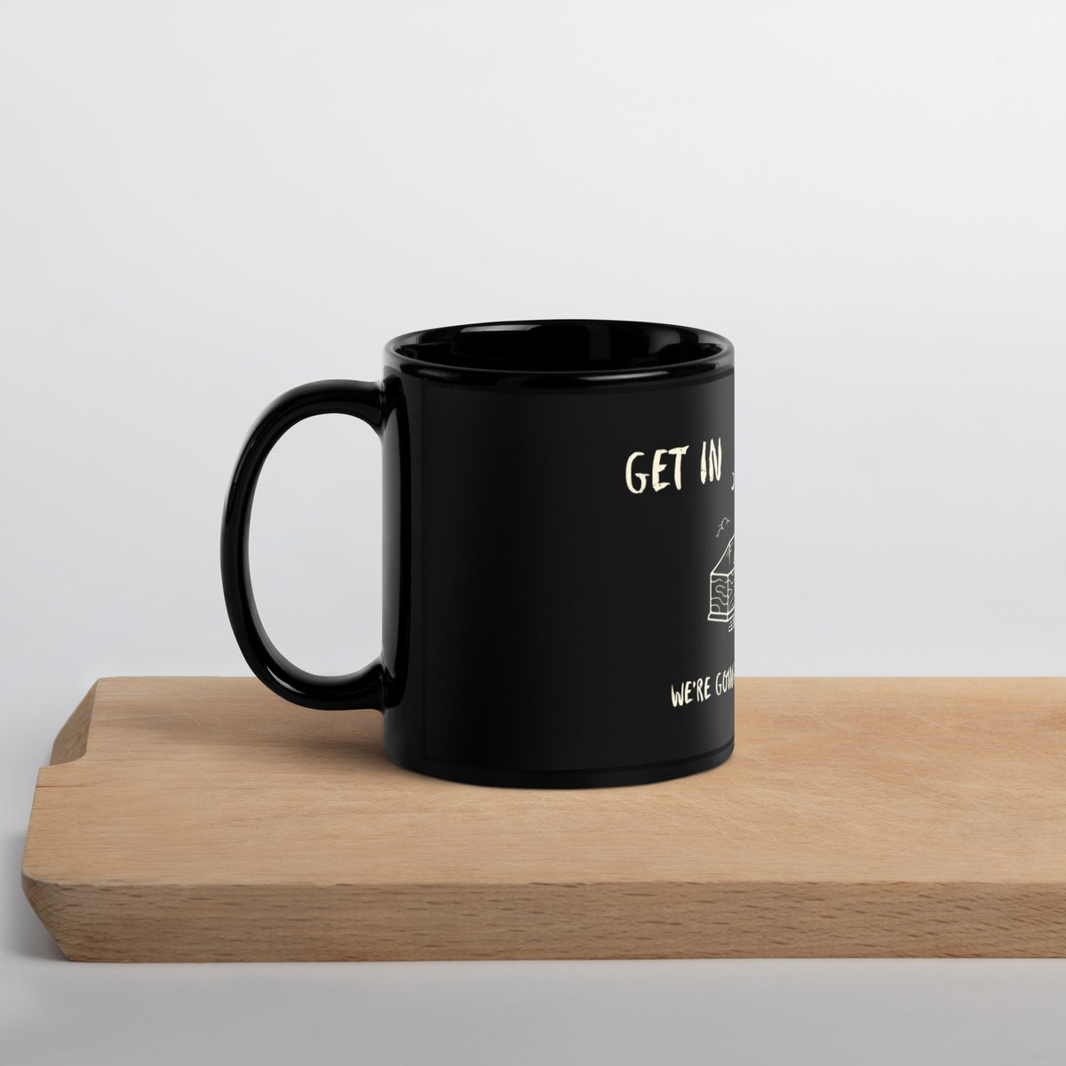 Get In We're Going Crystal Shopping Mug - AZ Stone Co.